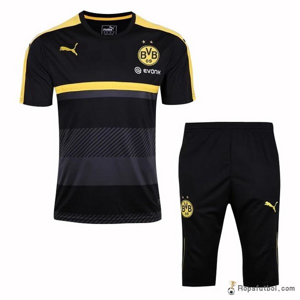 Camiseta Entrenamiento Conjunto Completo Borussia Dortmund 2017/18 Negro Amarillo